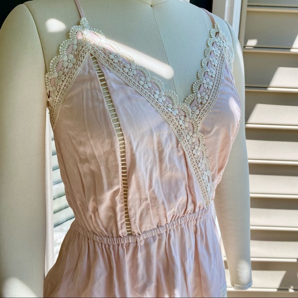 ATK || BABY PINK LINGERIE CAMI - Picture 4 of 5